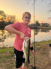 Load image into Gallery viewer, 6.5" Finesse worm (Toxic)